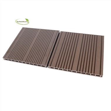 295*24mm velike veličine WPC drveno plastične kompozitne šuplje podove
